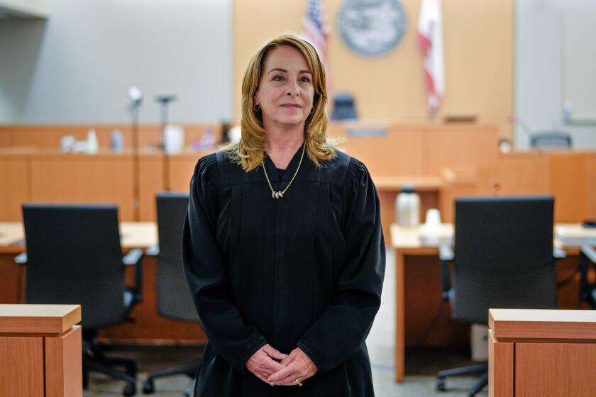 San Diego, CA - September 20: At Central Courthouse on Wednesday, Sept. 20, 2023 in San Diego, CA., San Diego Superior Court Judge Kimberlee Lagotta, who is the judge overseeing CARE Court. (Nelvin C. Cepeda / The San Diego Union-Tribune)