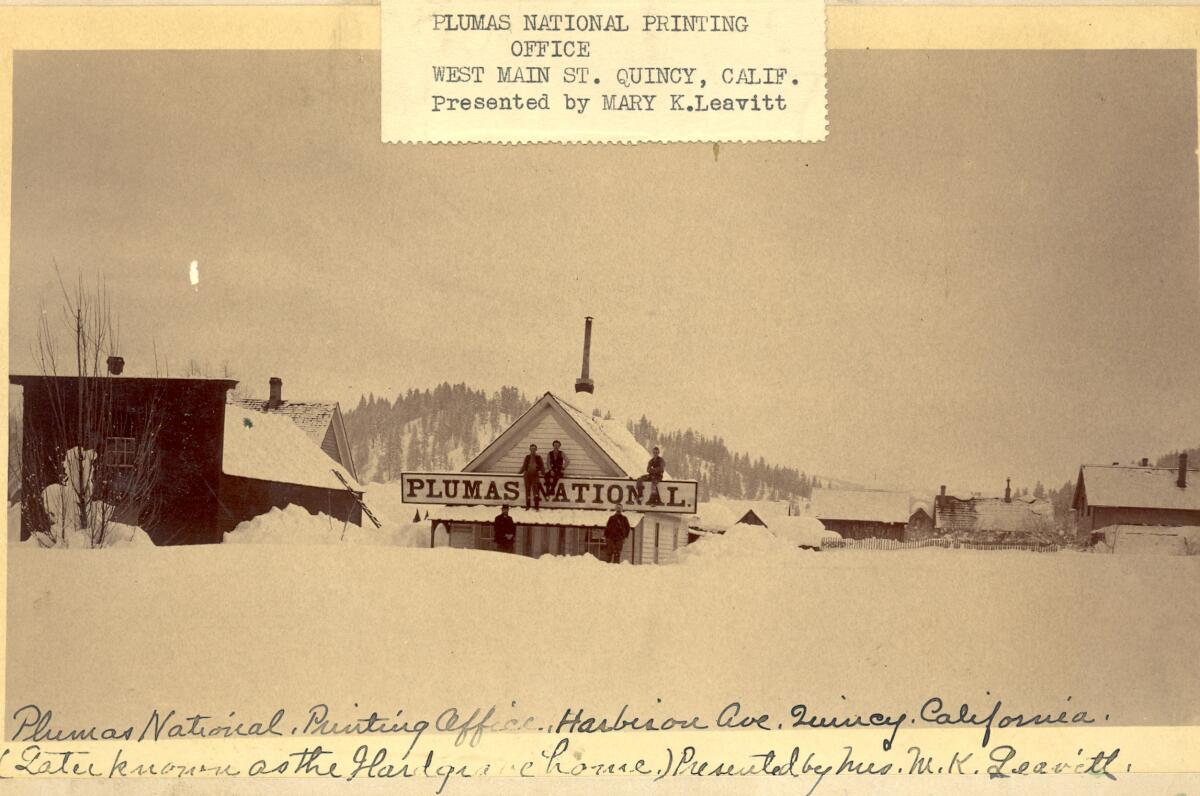 Plumas National printiing office