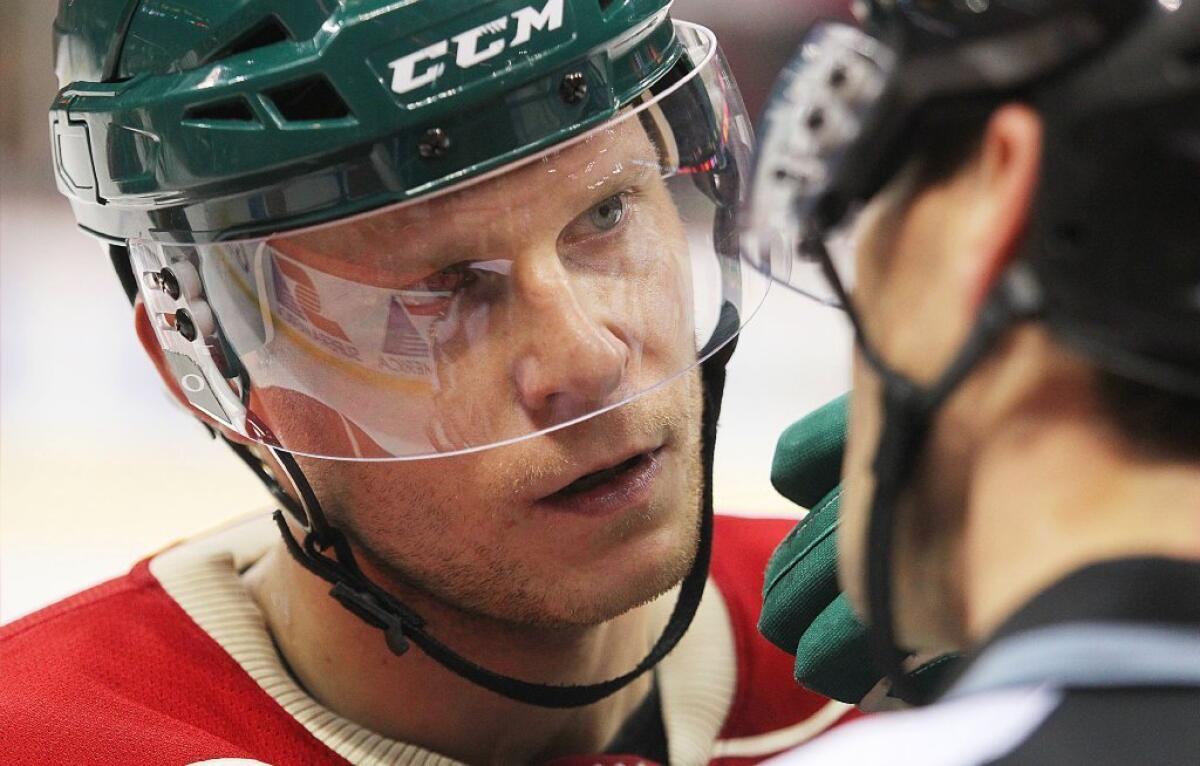 An ankle injury is keeping Mikko Koivu of the Minnesota Wild out of the Olympics for Team Finland.