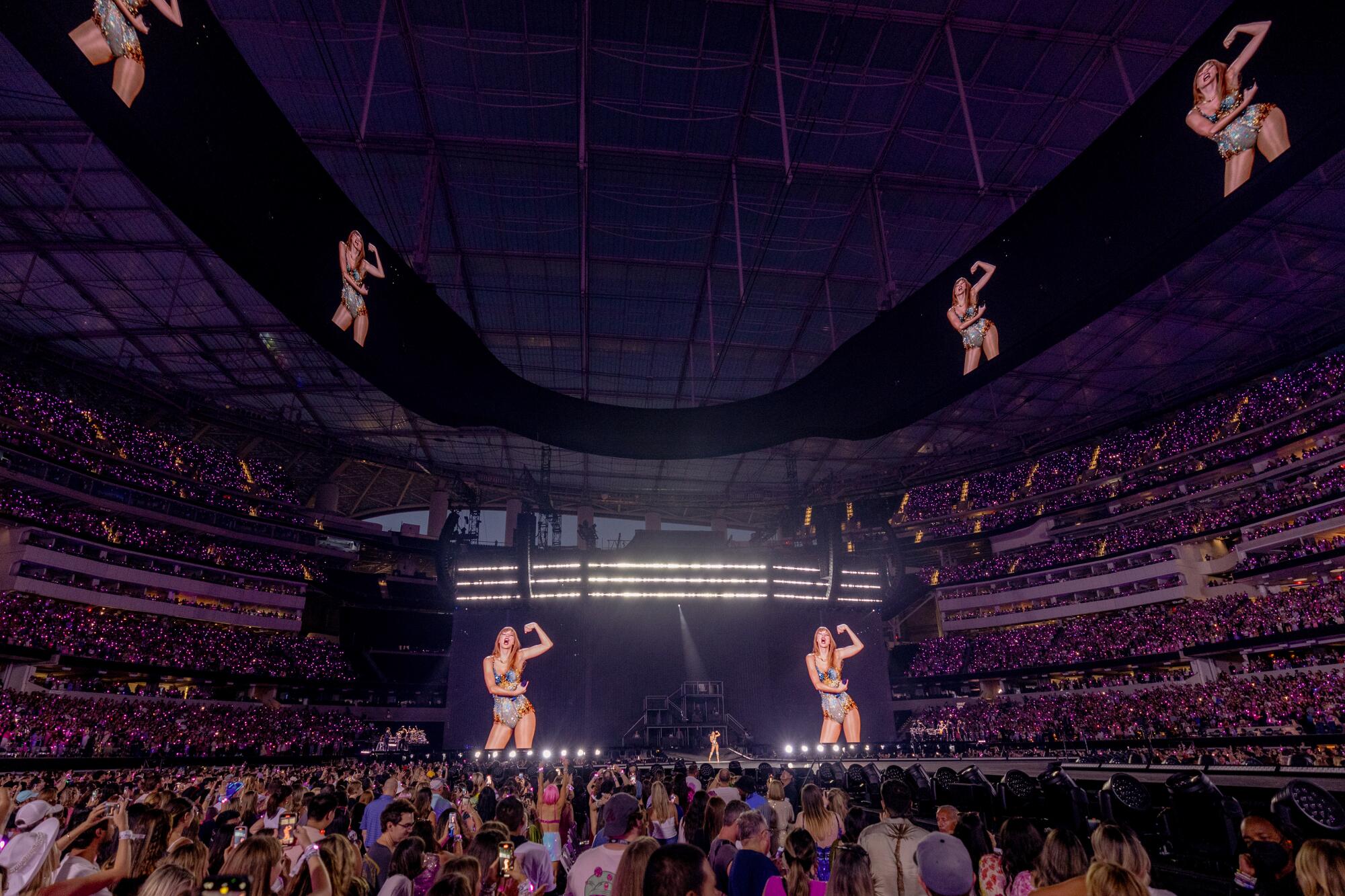 Photos ICYMI Taylor Swift Eras Tour at SoFi Stadium Los Angeles Times