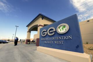 ADELANTO CA AUGUST 31, 2017 --- Adelanto Detention Facility where there have long been accused by detainees of medical neglect, poor treatment by guards, lack of response to complaints and other problems.(Irfan Khan / Los Angeles Times)