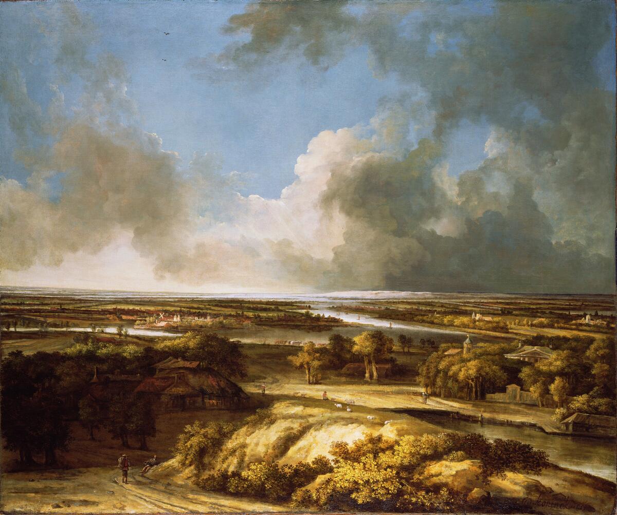Philips Koninck, “A Panoramic Landscape,” 1665, oil on canvas