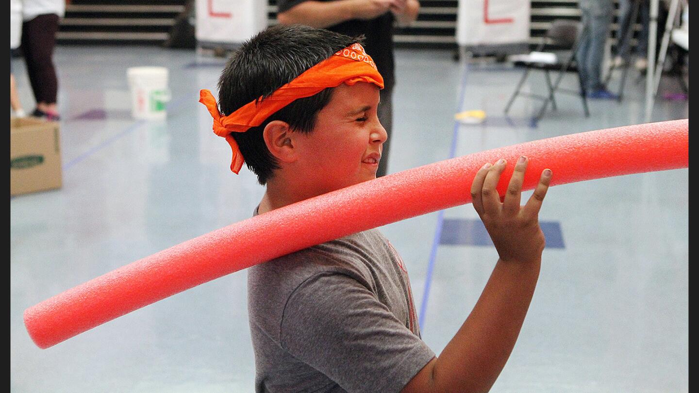 Photo Gallery: Mother and son Olympics at Abraham Lincoln Elementary School in Glendale