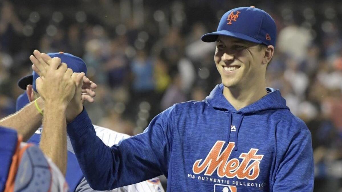 New York Mets' Jacob deGrom, another Cy Young; a World Series