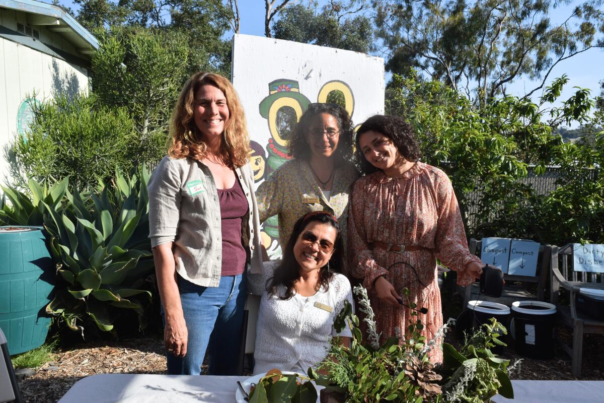 Solana Center staffers Sue Ruiz, Jessica Toth, Jessi Goralski and Mallika Sen.