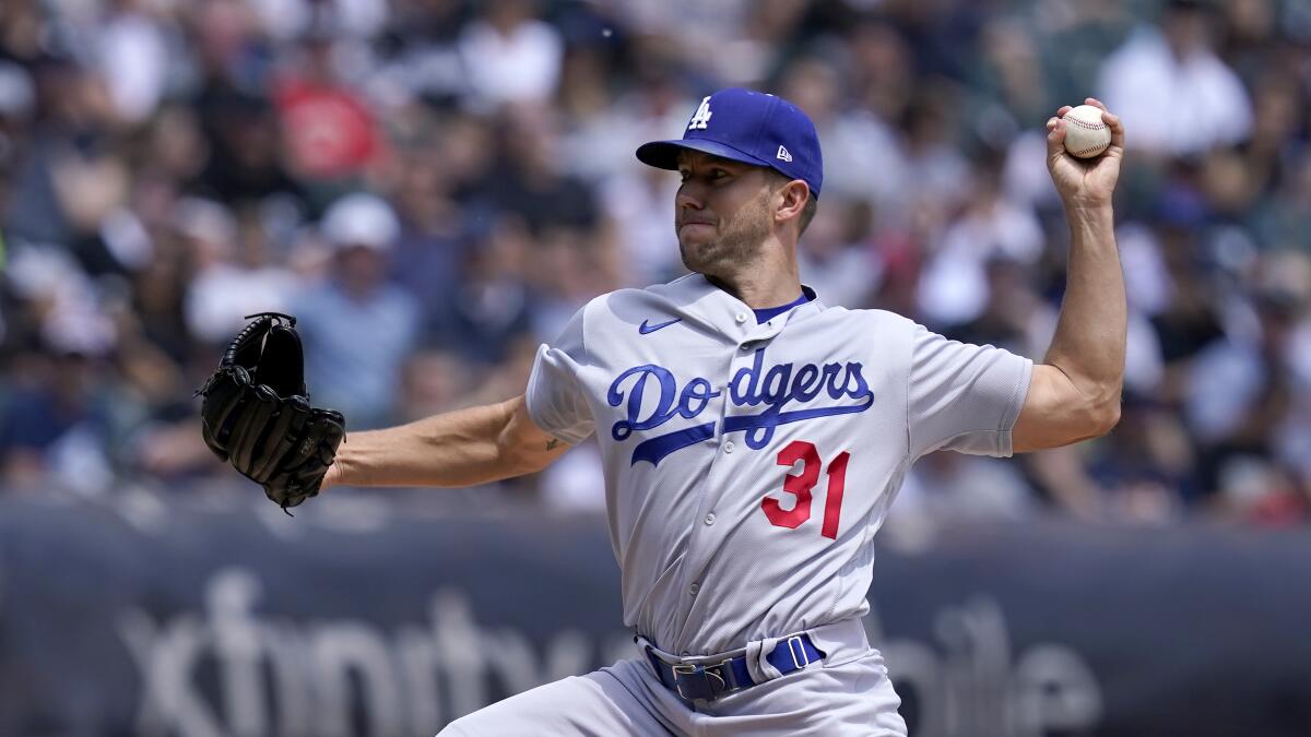 2022 MLB All-Star Game Media Day at Dodger Stadium: Tyler Anderson 