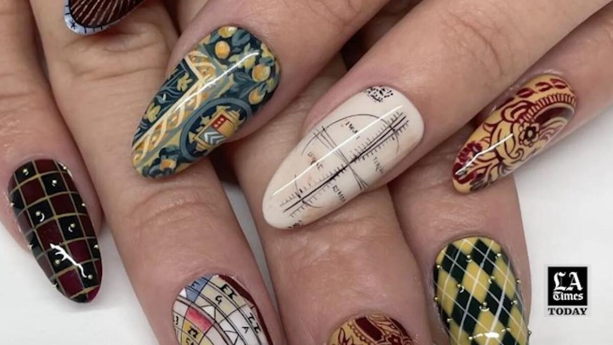 L.A. artist elevates airbrush nails with unique techniques - Los Angeles  Times