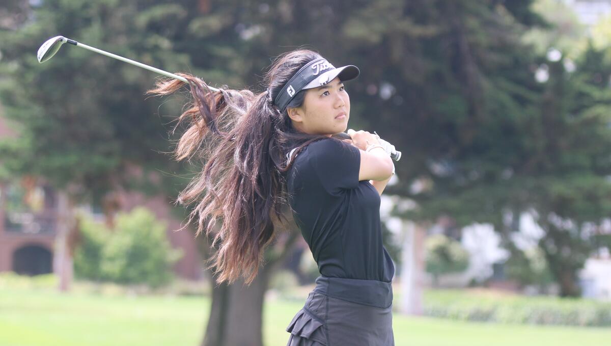 Junior Kelsie Park was a steady performer on both days.