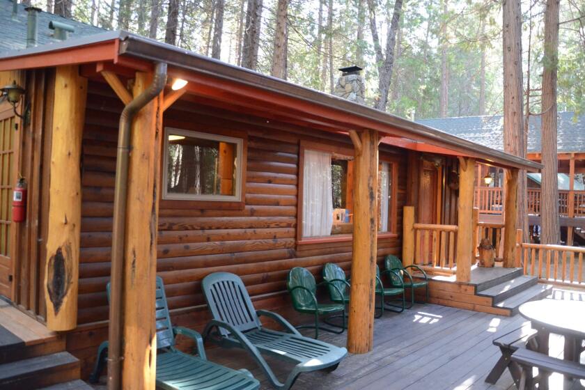 The Redwoods in Yosemite is a collection of vacation rental cabins in Yosemite National Park's Wawona area.