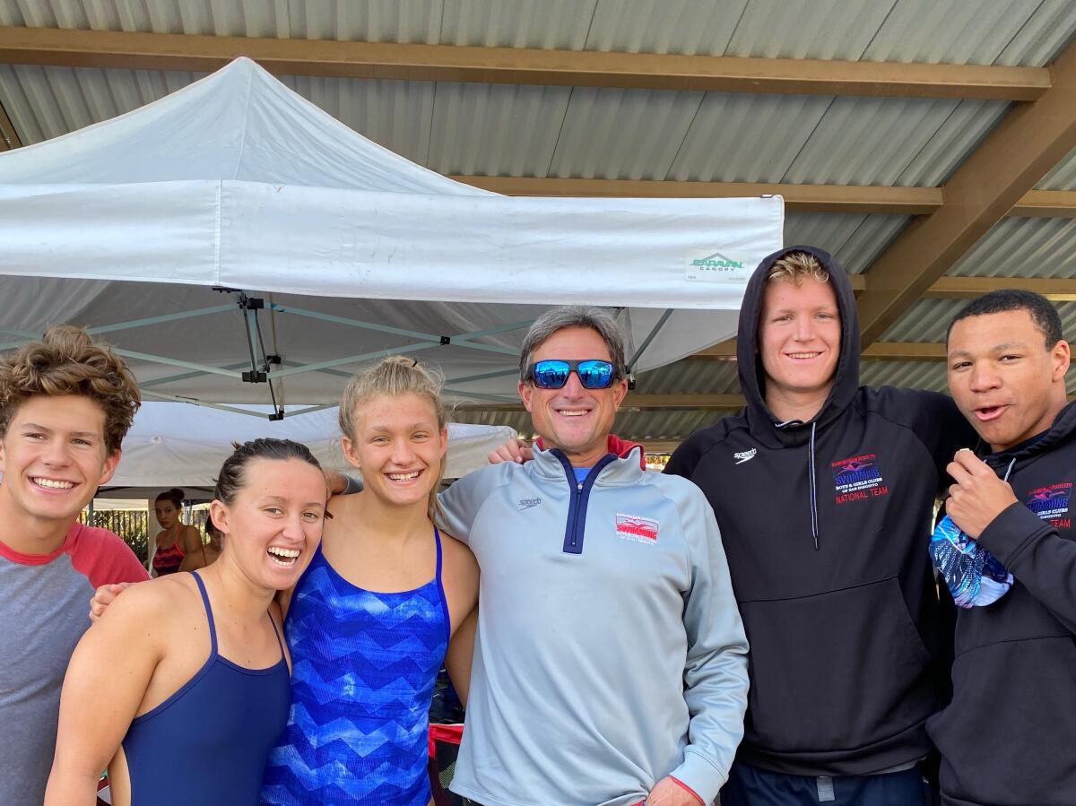 Rancho San Dieguito Swim Team receives Silver Medal Club