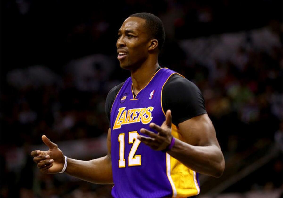 Dwight Howard scored 20 points on 8-of-12 shooting while the rest of the Lakers scored 59 on 22-of-61 (36%) shooting.