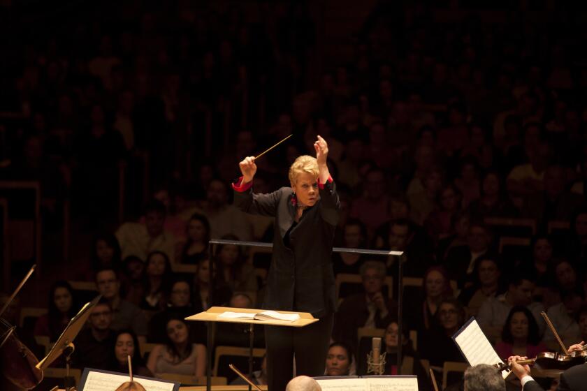 Marin Alsop in “The Conductor.”