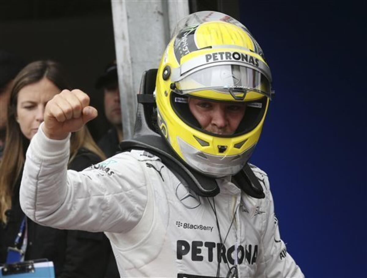 Rosberg wins third straight Monaco GP
