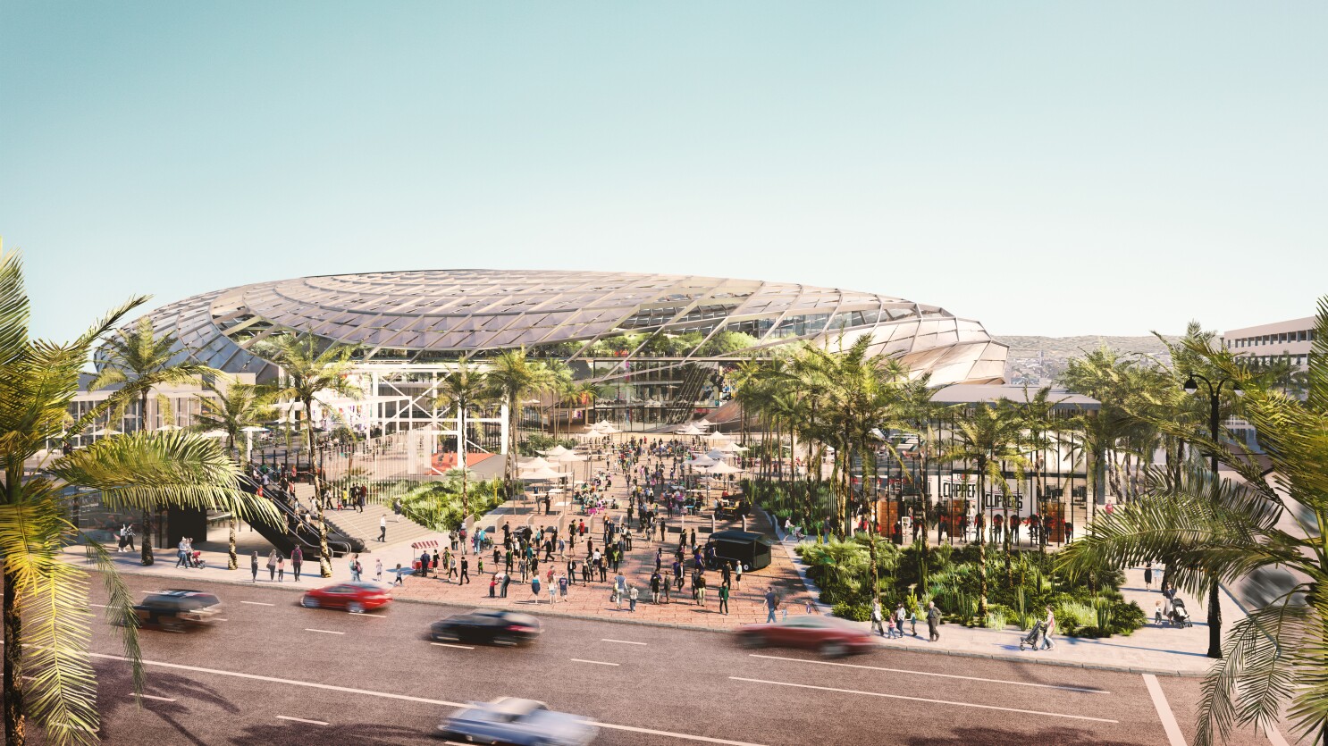 Clippers Reveal Renderings For Proposed Inglewood Arena