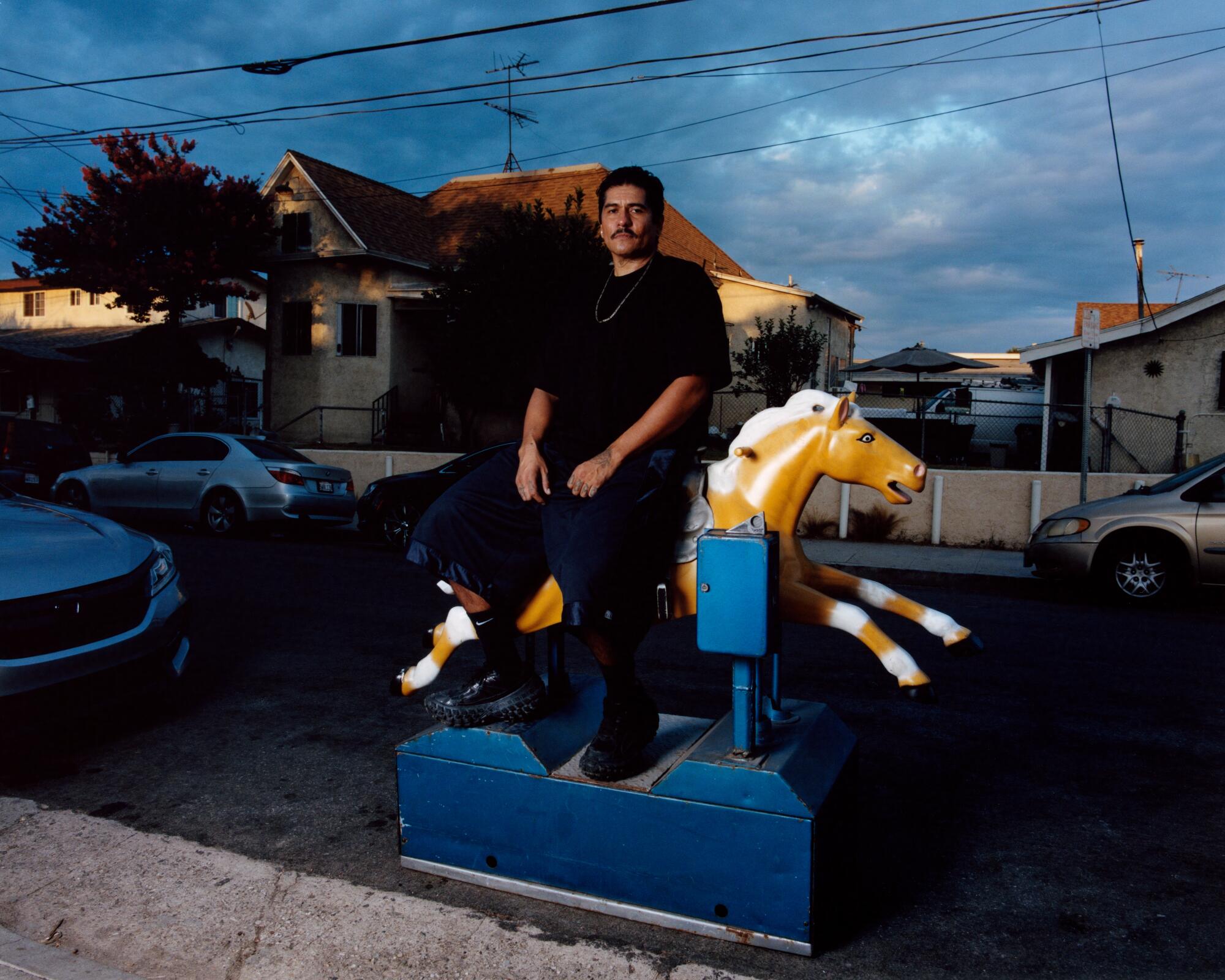 Photograph of artist rafa esparza.