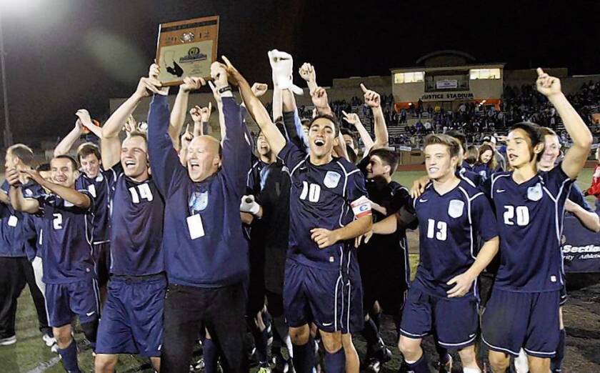 Grant Clark Led Cv Soccer To Cif Glory Los Angeles Times