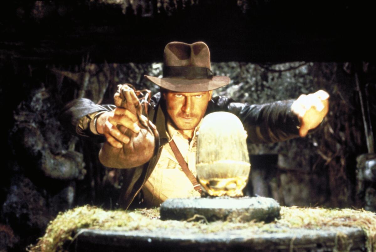 Indiana Jones (Harrison Ford) in 1981's "Raiders of the Lost Ark."