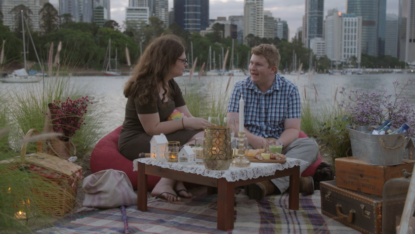 Thomas and Ruth celebrate their anniversary in Netflix's "Love on the Spectrum."