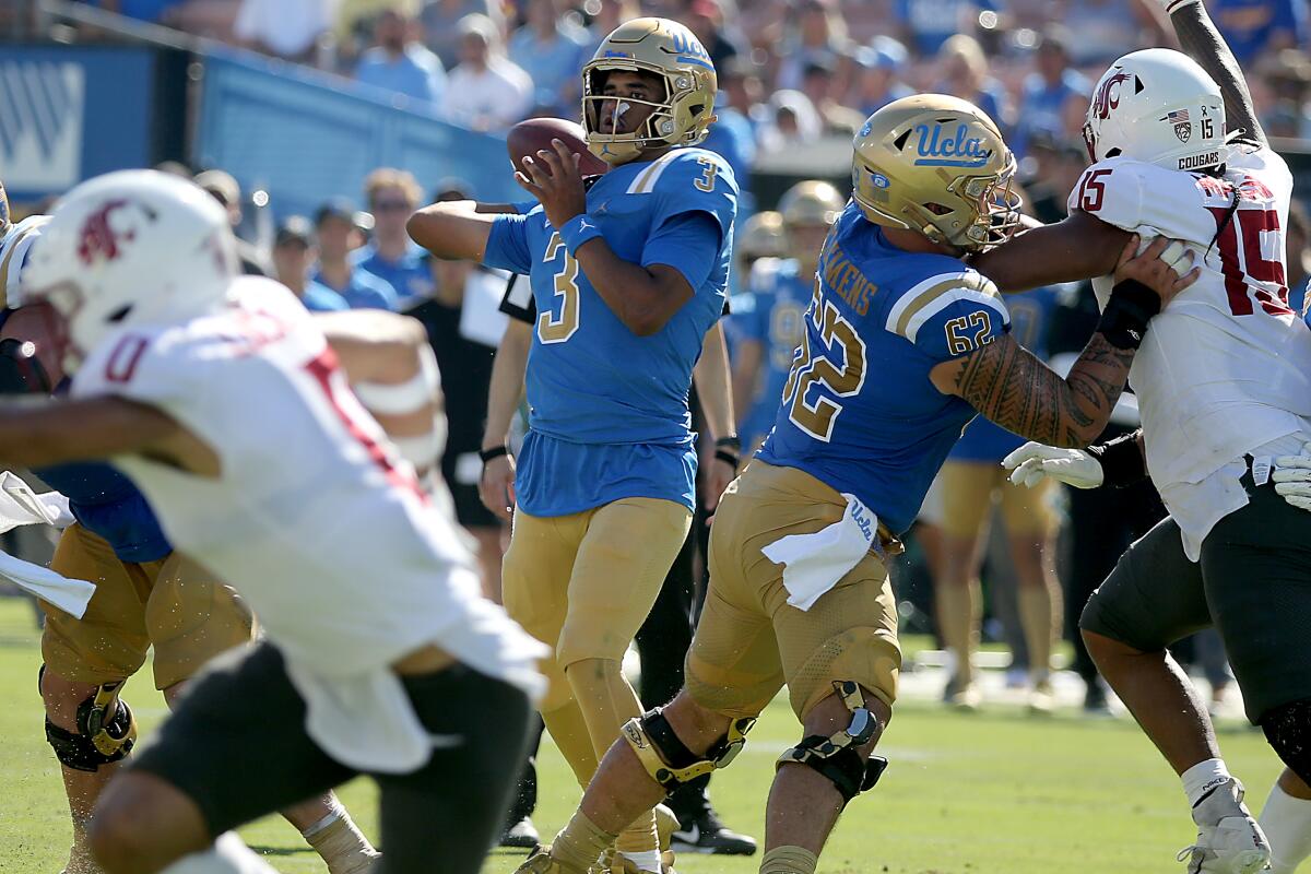 UCLA defense shows it's for real in win over Washington State - Los Angeles Times