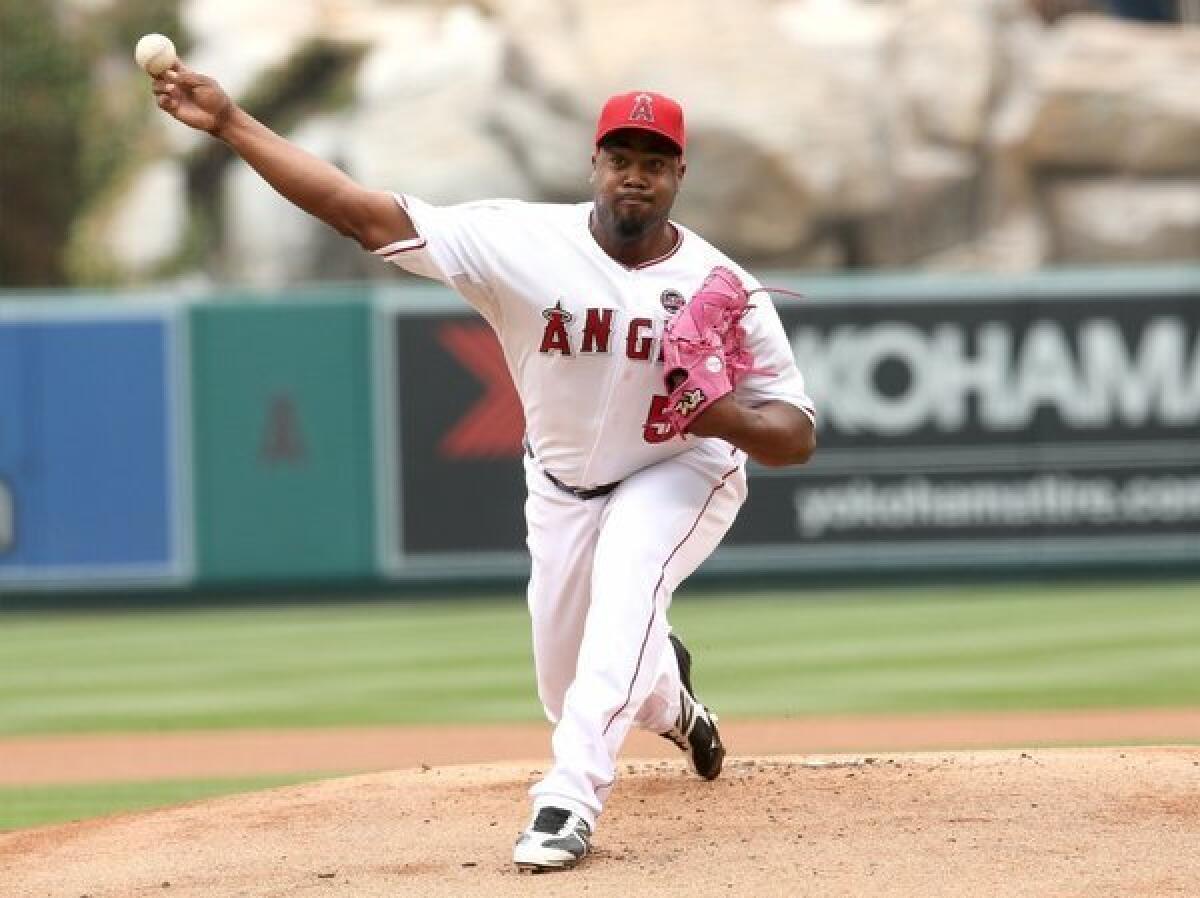 Jerome Williams will start for the Angels on Friday against Oakland.