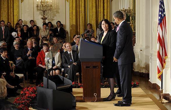 Obama selects Sotomayor as Supreme Court nominee