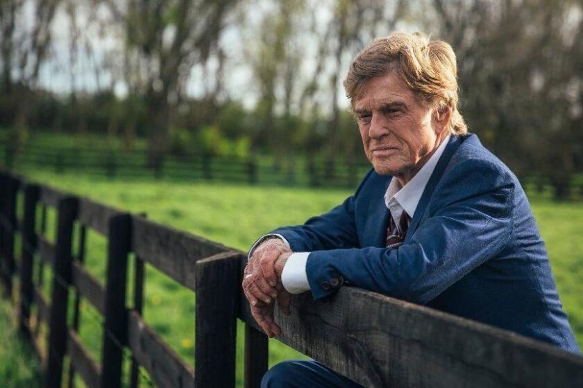 This image released by Fox Searchlight shows Robert Redford in a scene from the film, "The Old Man & The Gun." Redford stars as an aged bank robber in David Loweryâ€™s film based-on-a-true-story heist. (Eric Zachanowich/Fox Searchlight via AP)