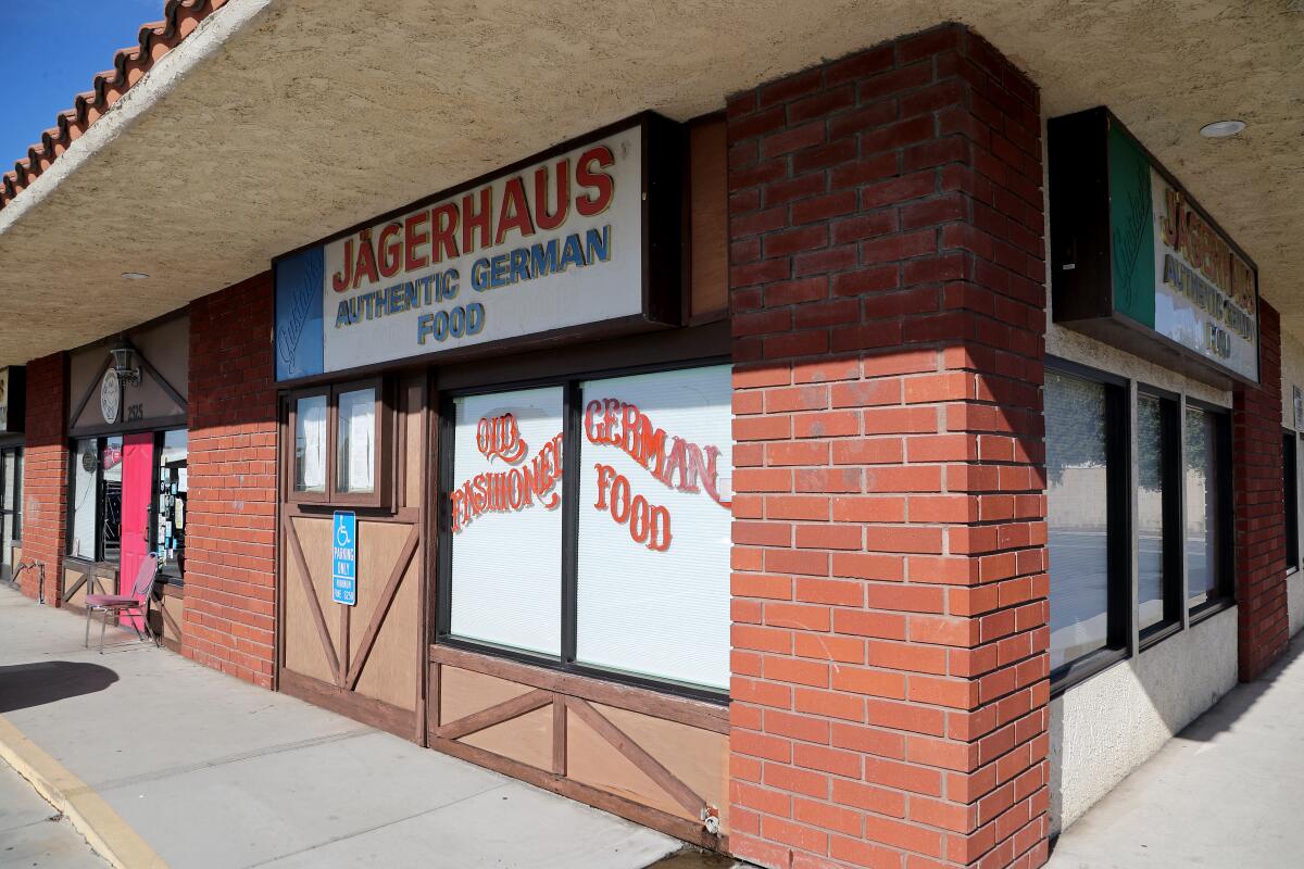 The iconic Jägerhaus German Restaurant in Anaheim closed on Dec. 12 after unsuccessful attempts to relocate.