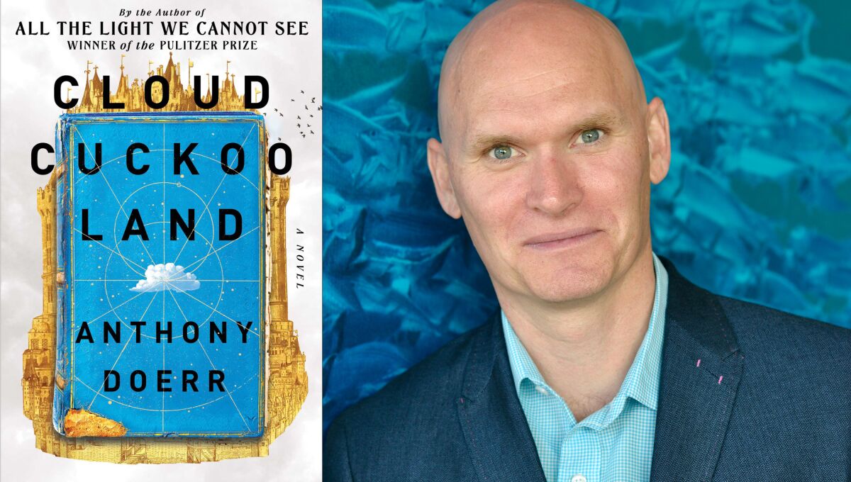 Author Anthony Doerr and his new book, "Cloud Cuckoo Land"