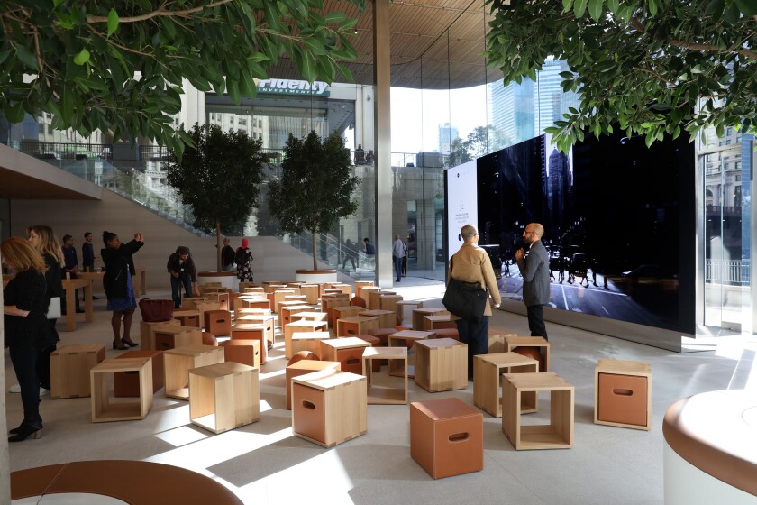 Column Apple S New Flagship Store An Understated Gem On