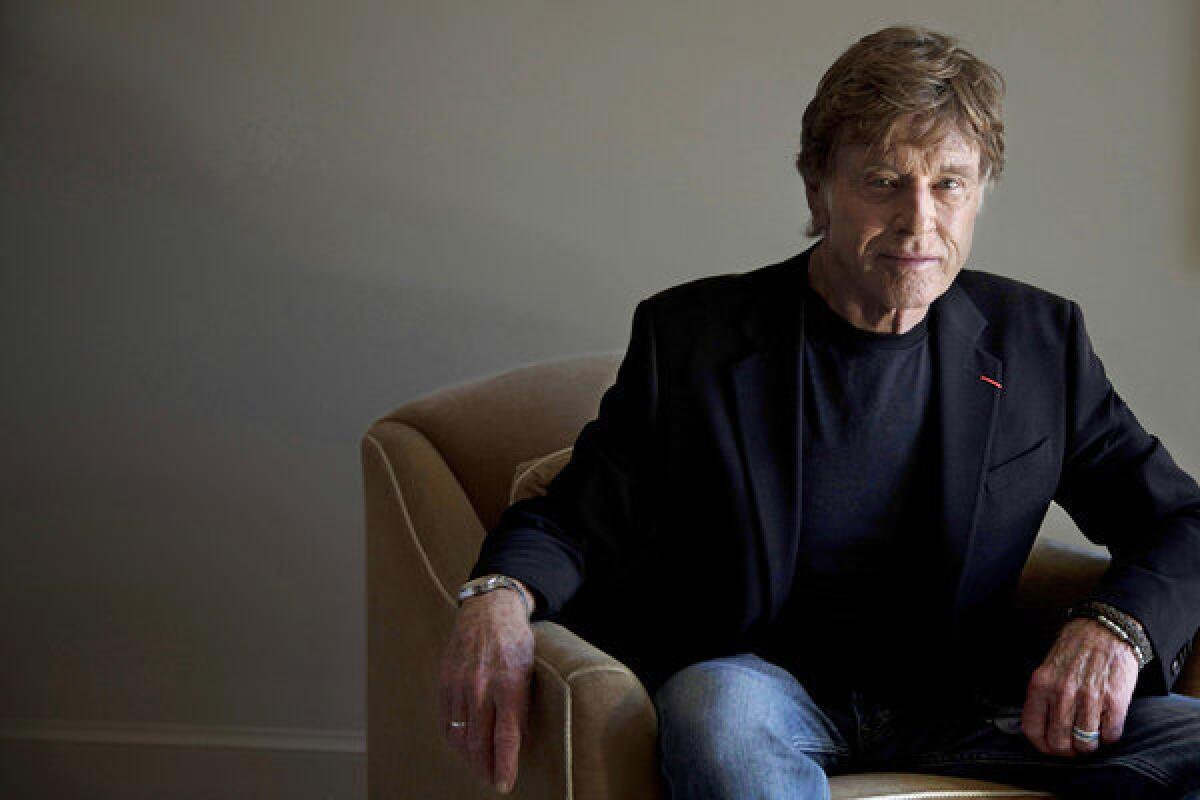 BEVERLY HILLS, CA -- OCTOBER 6, 2013: _Robert Redford is photographed at _L'Ermitage Hotel on October 6, 2013 in Beverly Hills. He stars in the upcoming film "All Is Lost." ( Liz O. Baylen / Los Angeles Times )