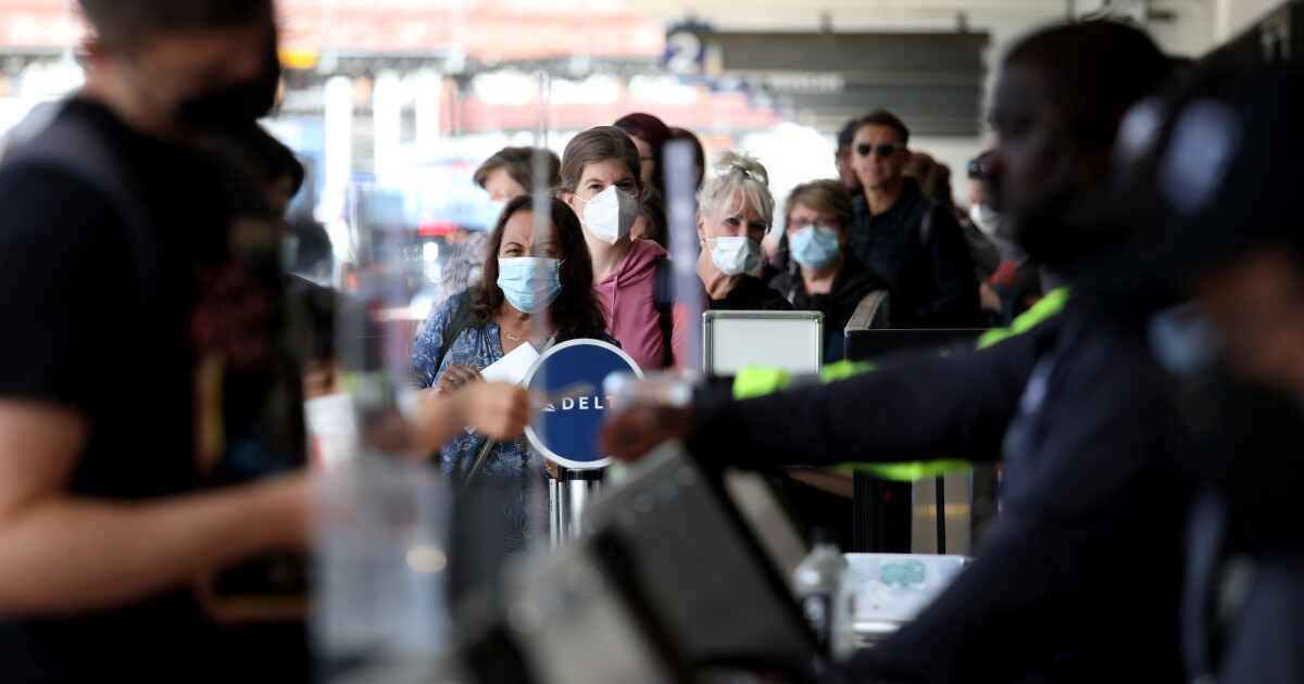 Bewildered? Confounded? Why L.A. County is demanding masks all over again at airports and general public transit