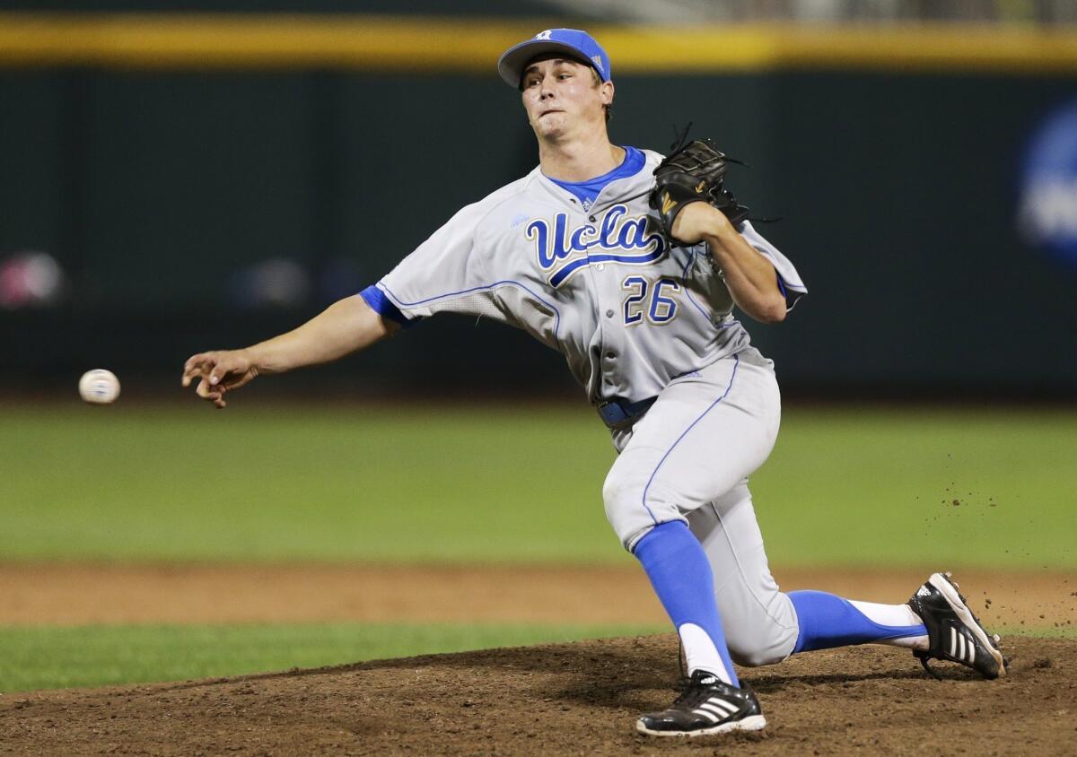 UCLA closer David Berg has appeared in 50 games in each of his two seasons with the Bruins, an NCAA record.