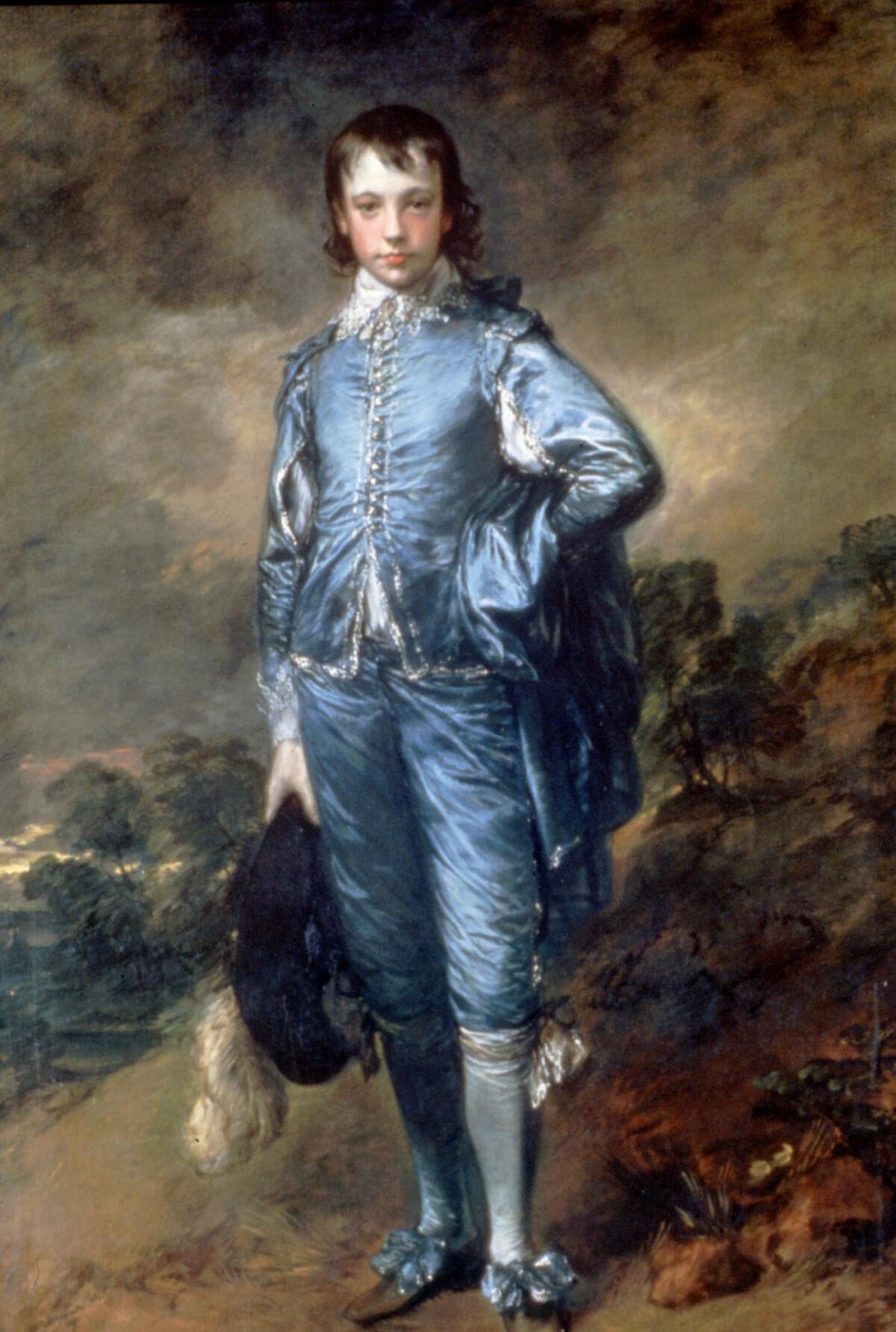 Thomas Gainsborough's "Blue Boy."