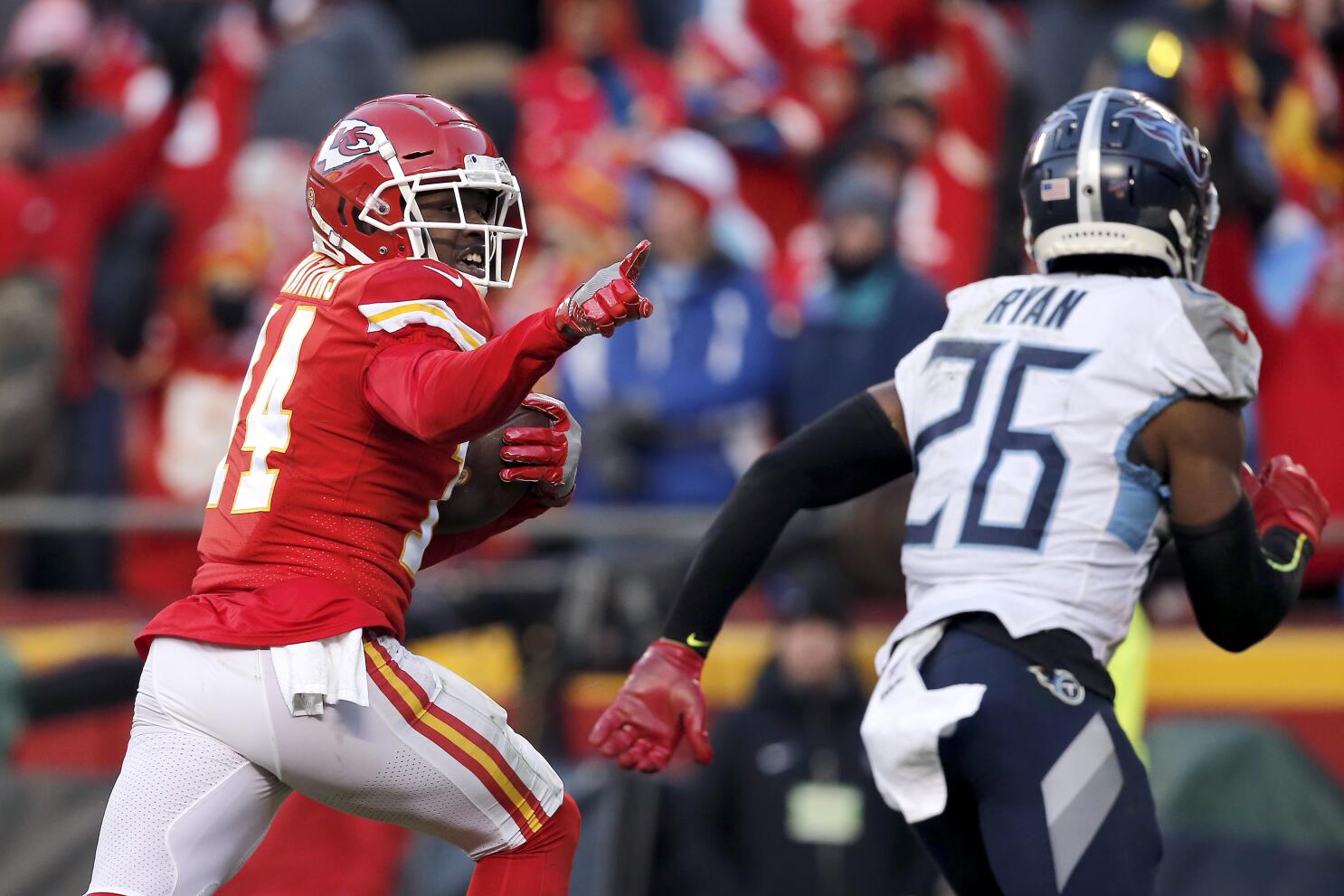 Kansas City Chiefs' 2021 NFL regular season statistical leaders