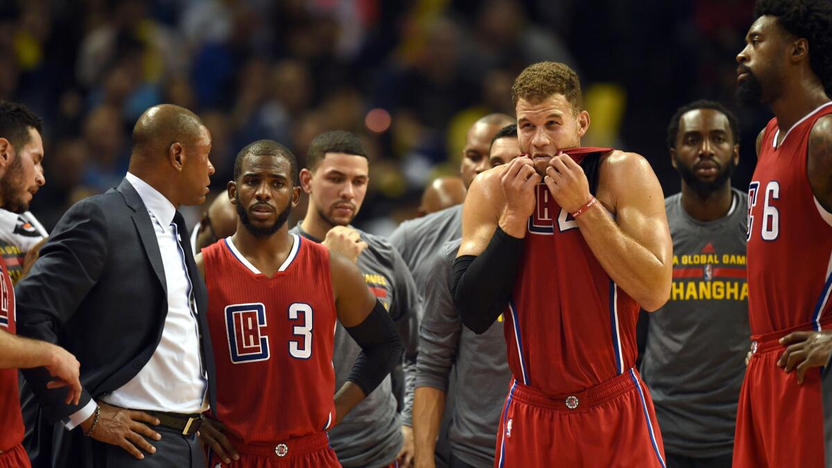 The Clippers are back from their China trip with less than two weeks before the regular season opens.