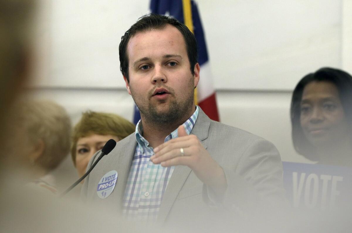 Josh Duggar, seen here at the Arkansas state Capitol in August 2014. Porn actress Ashley Stamm-Northup filed a lawsuit Tuesday against Duggar, claiming the reality TV star assaulted her on two occasions when consensual sex in Philadelphia turned rough.