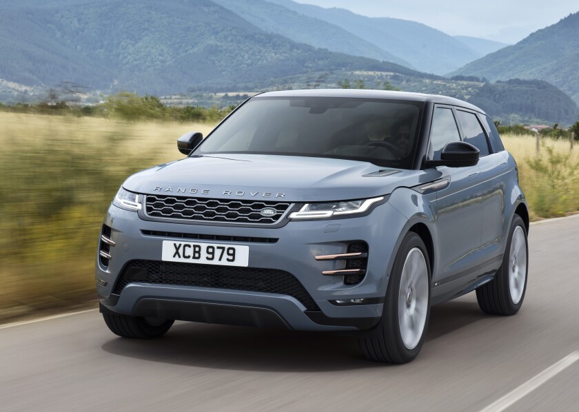 New Range Rover Evoque Images : The New Car Is Expected To Be A Strong Seller;