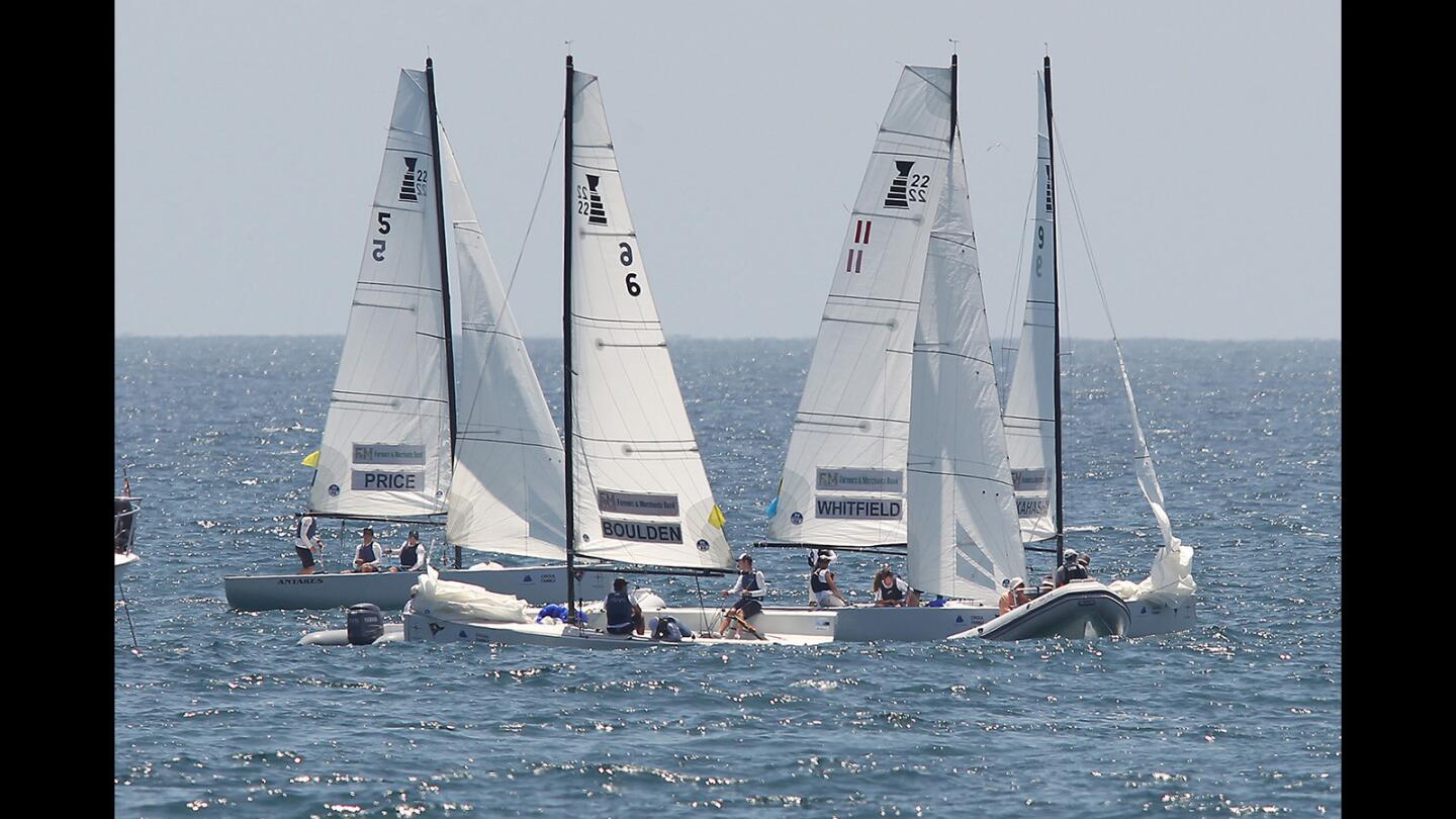 Governor's Cup Races Close in a Breeze