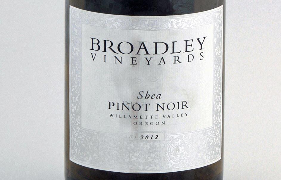 2012 Broadley Vineyards Shea Pinot Noir (Willamette Valley, Oregon)