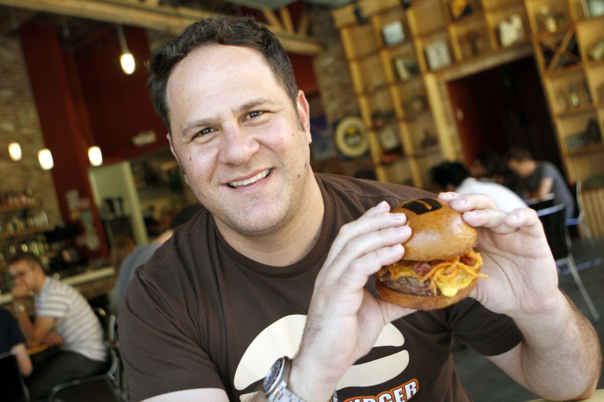 Adam Fleischman started the Umami Burger chain of restaurants in 2009.