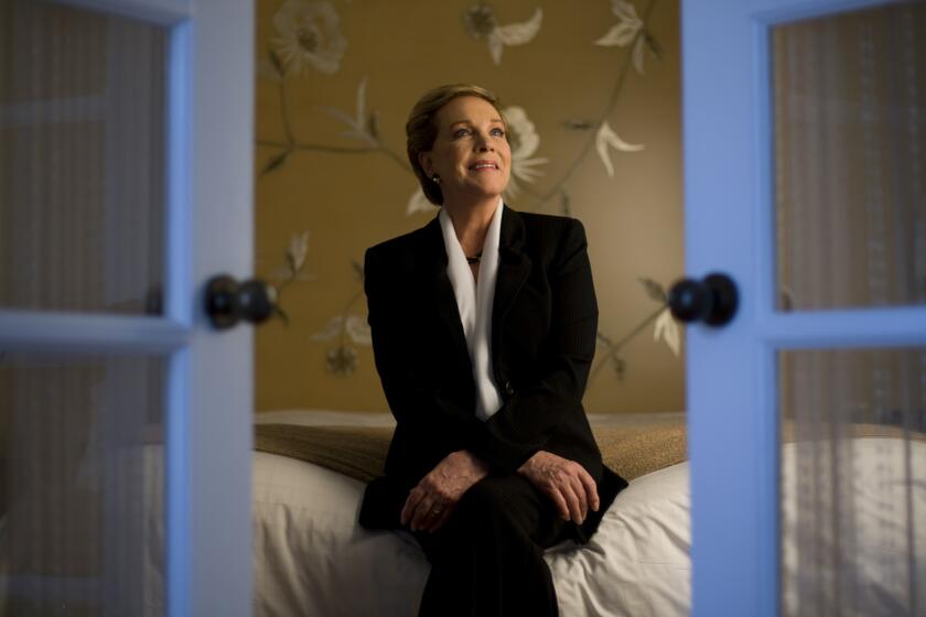 Julie Andrews photographed at the Four Seasons Hotel in Beverly Hills in 2010.