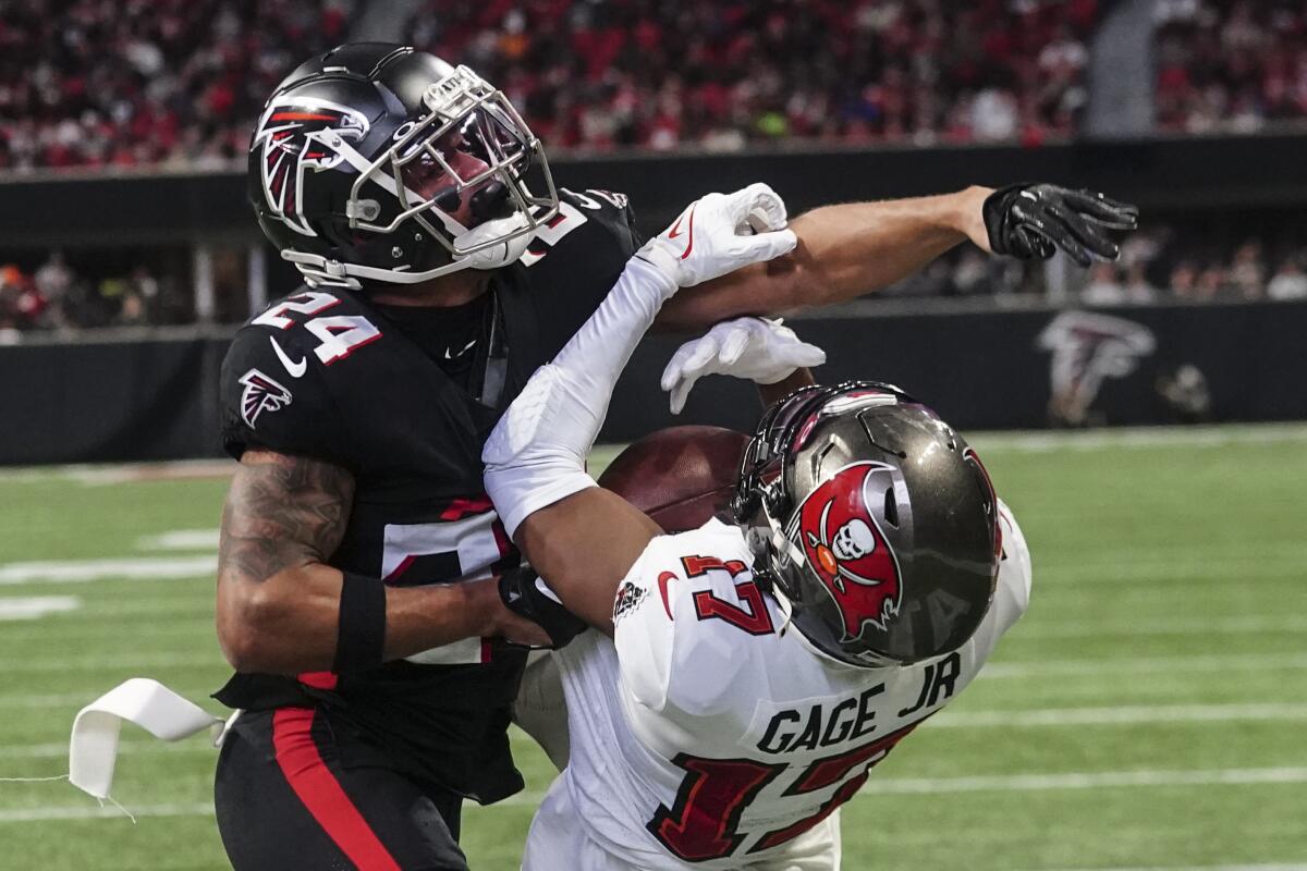 Falcons see promising future as playoff hopes end with loss - The San Diego  Union-Tribune