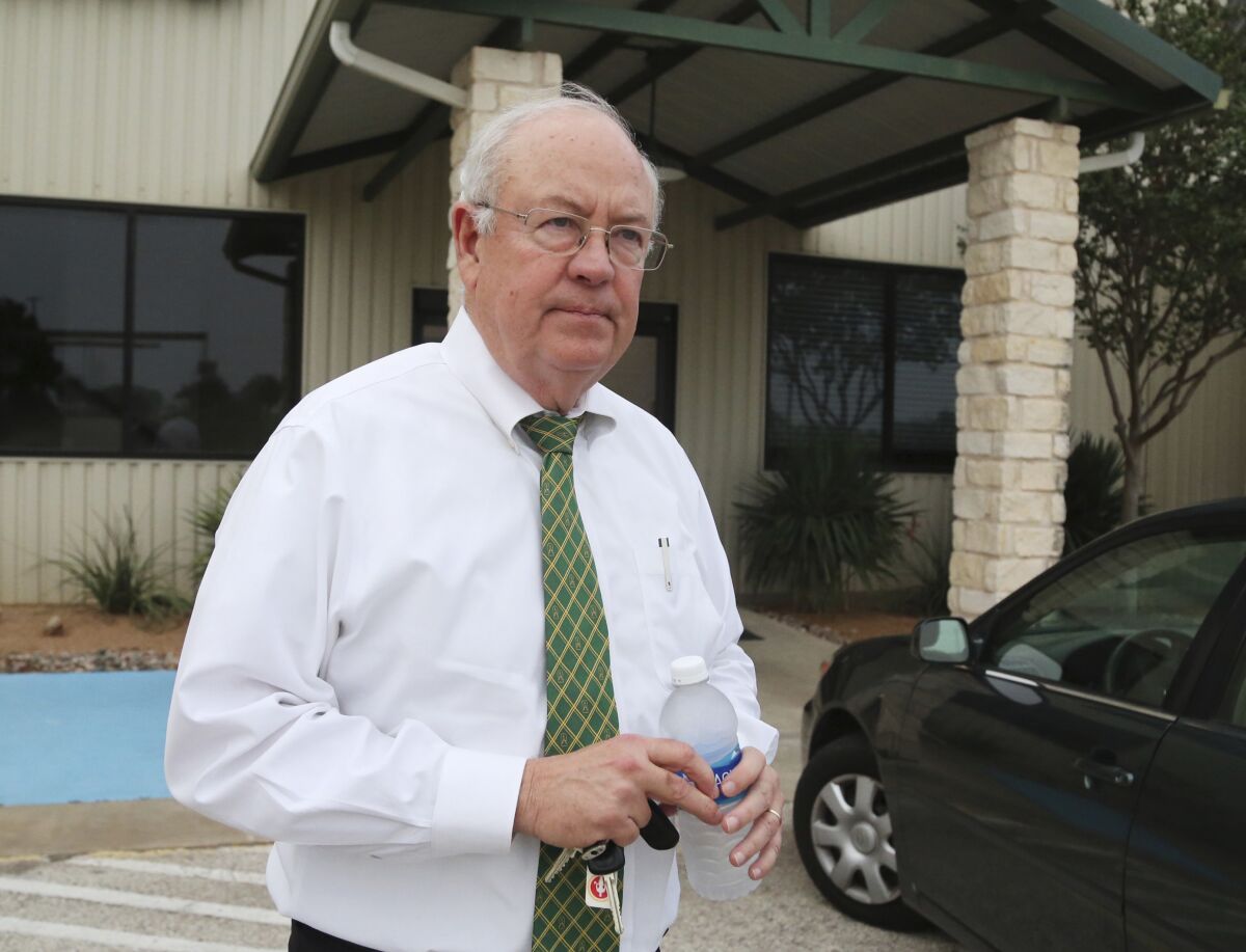 Ken Starr was removed in 2016 as Baylor president over its treatment of sexual assault cases involving football players.