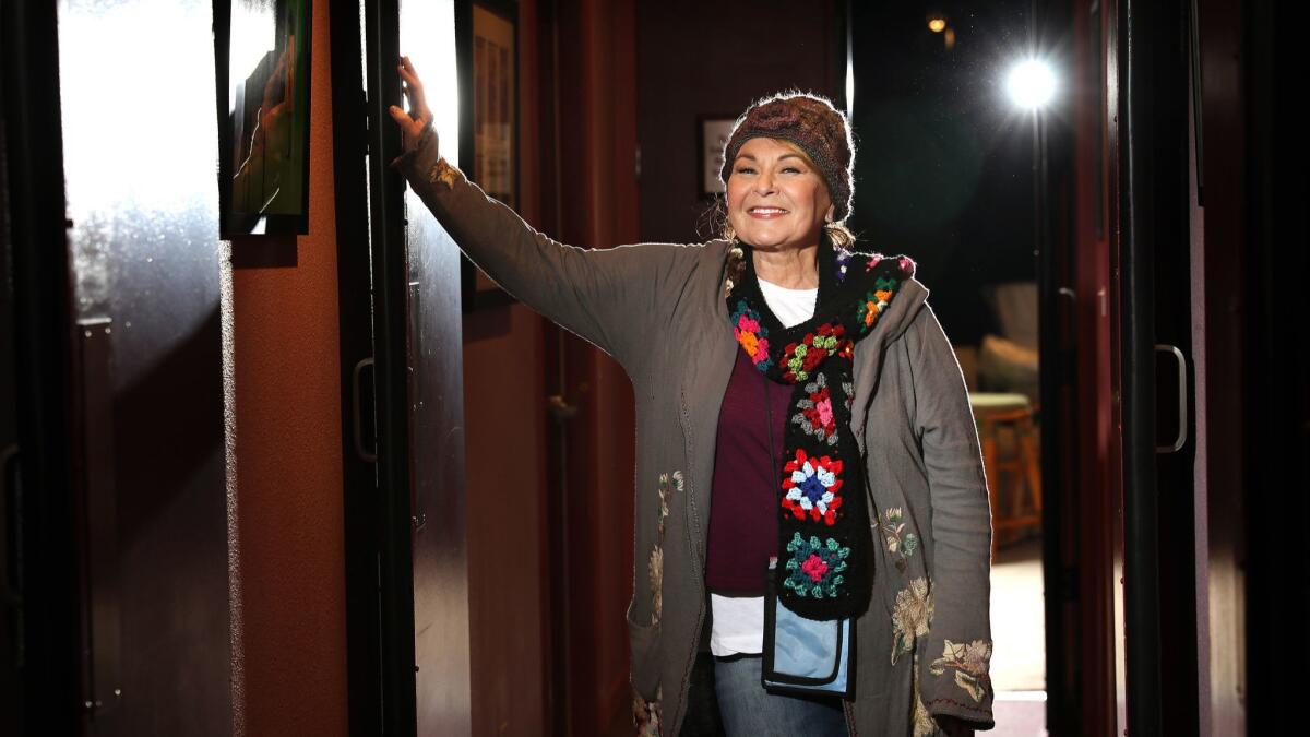 EL SEGUNDO-CA-MARCH 22, 2018: Roseanne Barr is photographed in El Segundo on Thursday, March 22, 2018. (Christina House / Los Angeles Times)