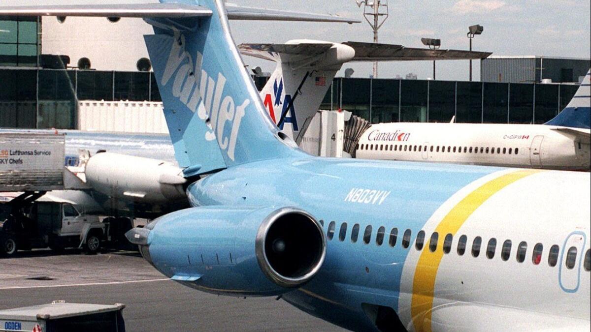 A ValueJet airliner at New York's La Guardia Airport is shown. A 1996 crash that killed 110 people shed light on FAA inaction on the airline's shortcomings.