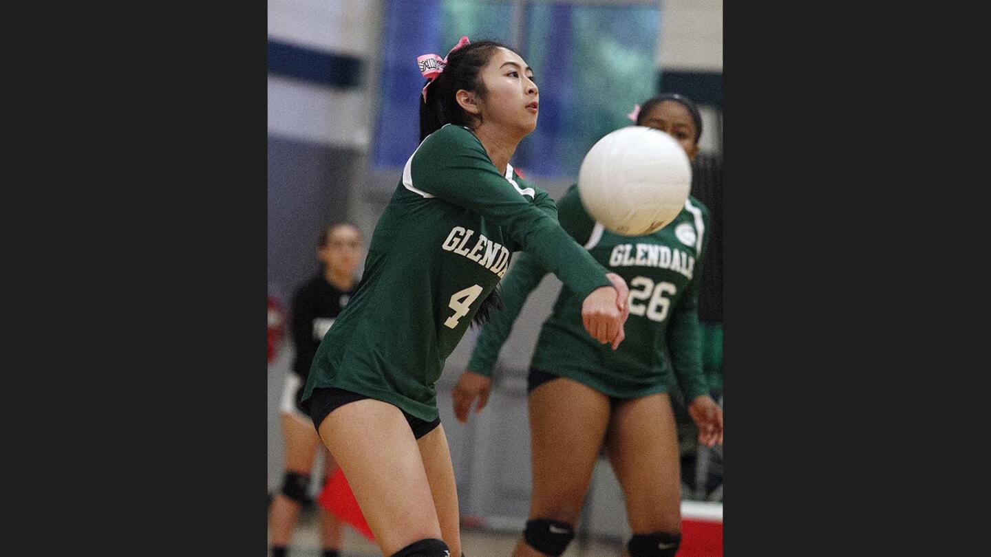 Photo Gallery: Glendale Adventist Academy vs. Providence in Liberty League girls' volleyball