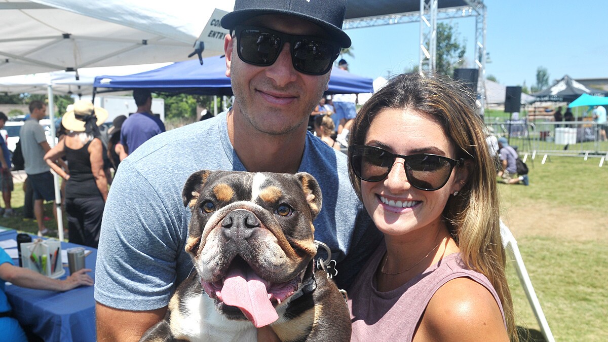 Humans and their furry four-legged friends feted the season at the 13th annual Cardiff Dog Days of Summer event on Sunday, Aug. 12, 2018.