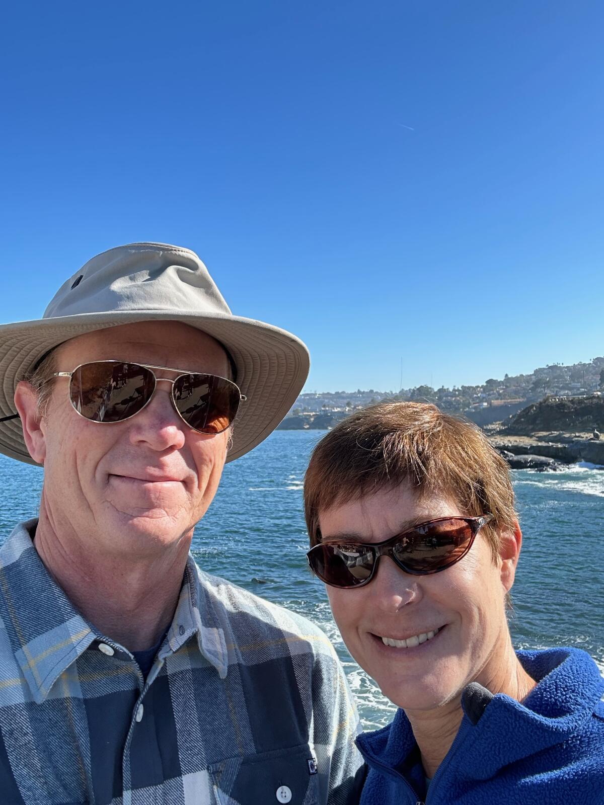 John Thomas and his wife, Shannon, are longtime swimmers.
