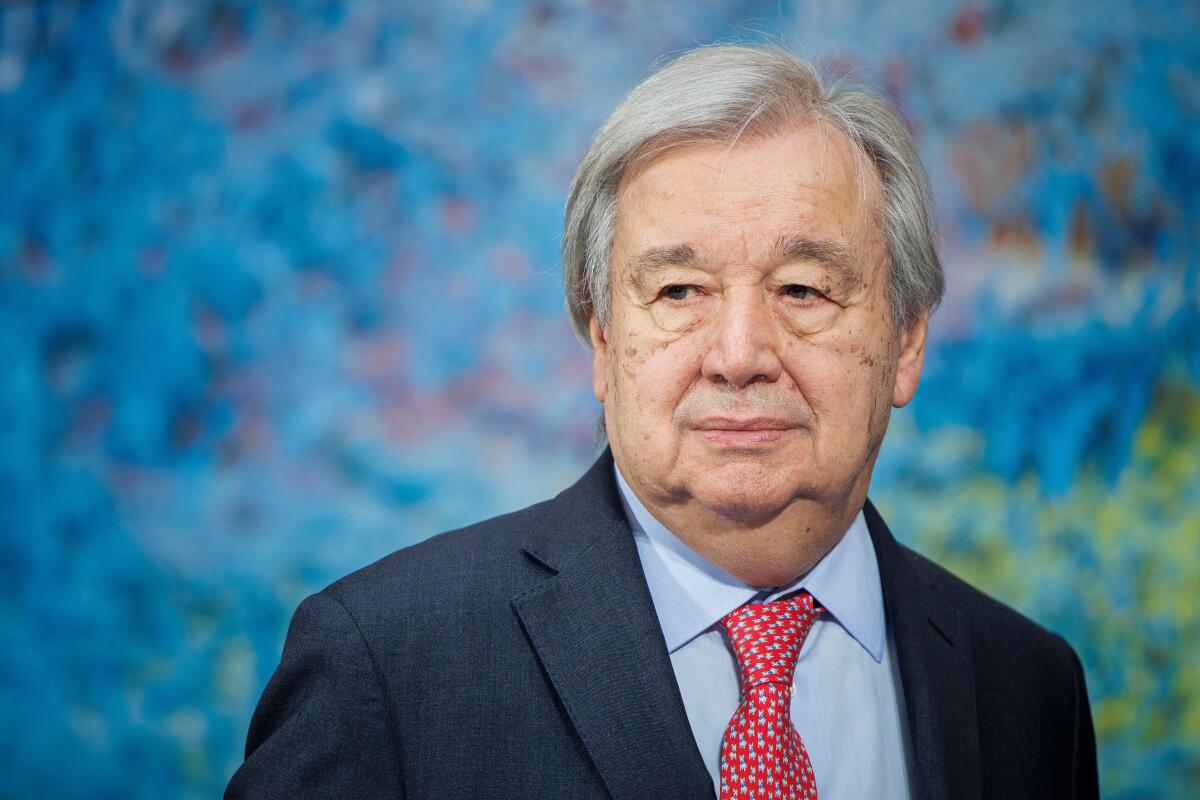 U.N. Secretary-General Antonio Guterres