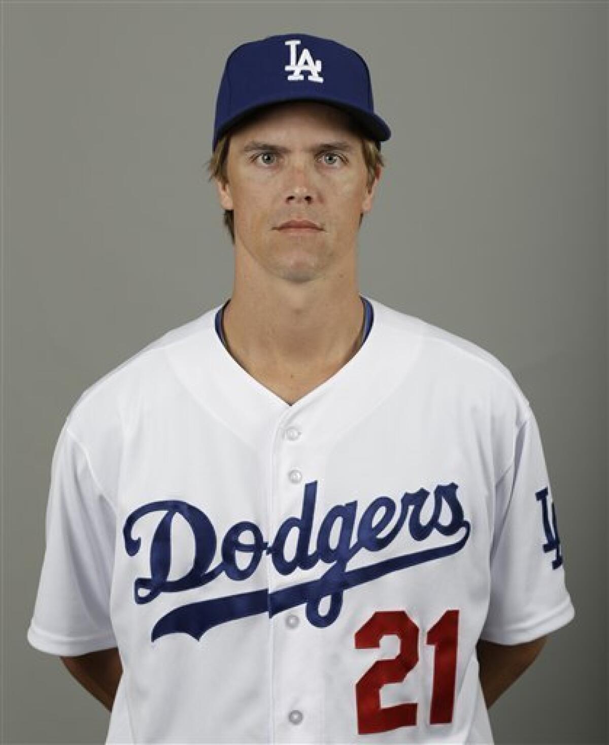 Zack Greinke's Dodgers' debut could be pushed back - The San Diego  Union-Tribune